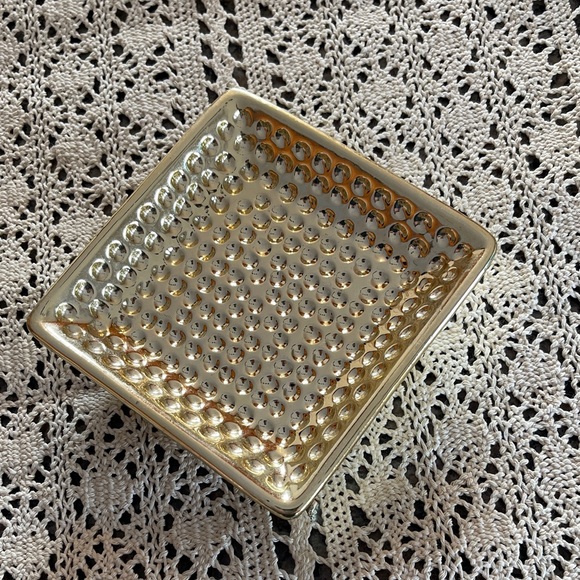 Other - Gold Square Decorative Dish 🌺